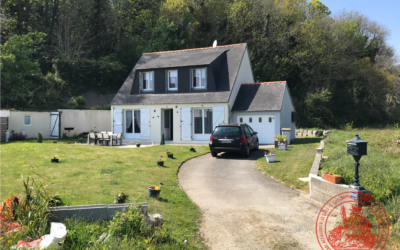 Maison d’habitation avec jardin situés Lieudit « Maison Blanche » – 2870 Route de Sainte Anne du Portzic à BREST (29200)
