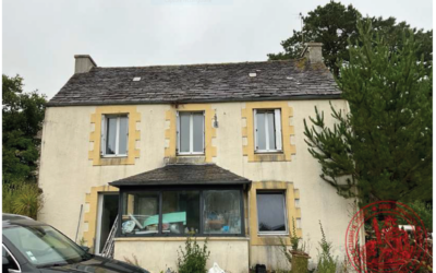 Maison d’habitation avec jardin situé à PLOUDIRY (29800), Lieudit « Le Salou Coativy »